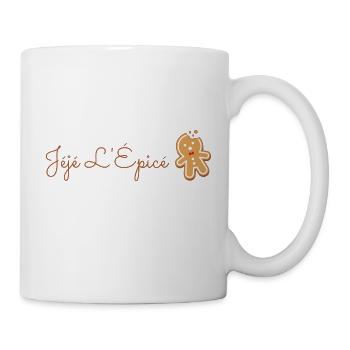 Logo marque Jéjé L'Épicé - Mug blanc - blanc - Droite