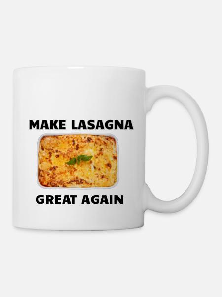 Make Lasagna Great Again - Mug - white