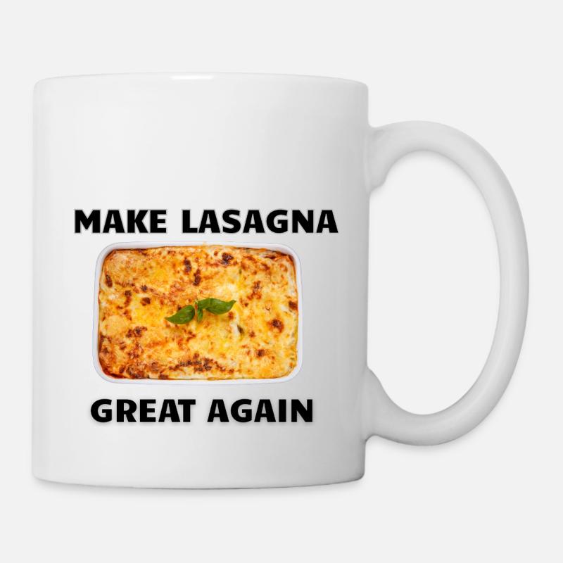 Make Lasagna Great Again - Mug - white