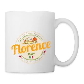 Florence Capital Tuscany Italy Souvenir - Mug - white - Right