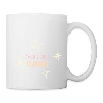 ✨ Sad but Glowing – Soft Girl Summer Emotional - Mug - white - Right