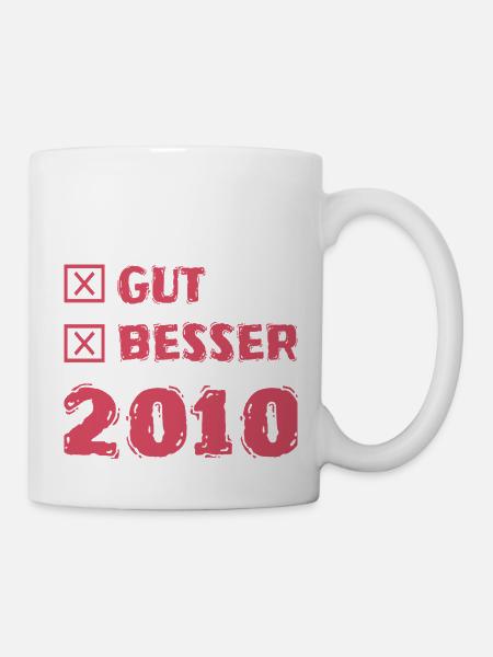 2010 - Tasse - Weiß