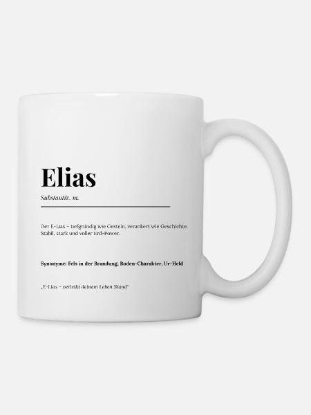 Elias - Tasse - Weiß