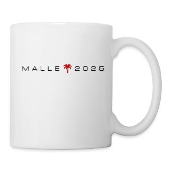 Malle 2025 Palmier - Mug blanc - blanc - Droite