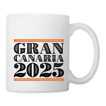 Gran Canaria 2025 - Mug blanc - blanc - Droite