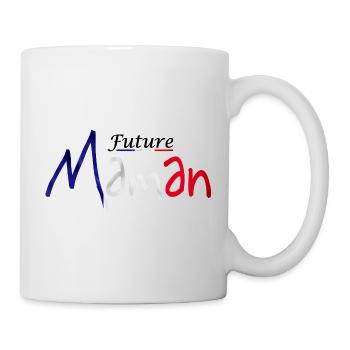 Werdende Mutter - Tasse - Weiß - Rechts