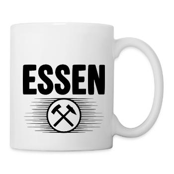 Essen Glueck auf Bergbau - Tasse - Weiß - Rechts