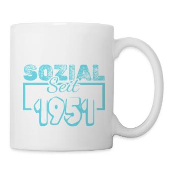 Sozialarbeiter 1951 - Tasse - Weiß - Rechts