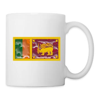 Sri Lanka - Tasse - Weiß - Rechts
