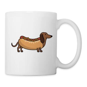 Sausage Dog Funny Animal - Mug - white - Right