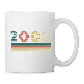 20 Years 2006 Vintage Birthday Gift - Mug - white - Right
