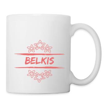 Geschenk für Belkis - Tasse - Weiß - Rechts