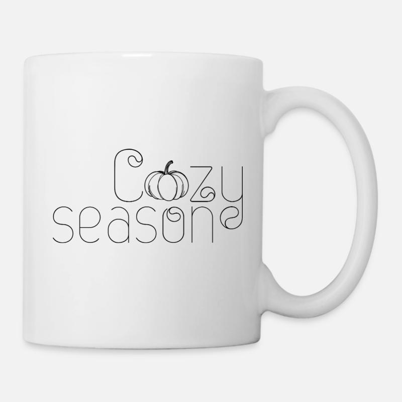 Cozy season - Tasse - Weiß