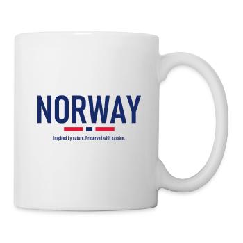 Norway - Norge - Norway - Flag - Scandinavia - Mug - white - Right