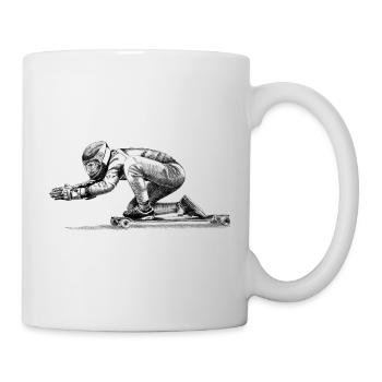 Longboard - Mug - white - Right