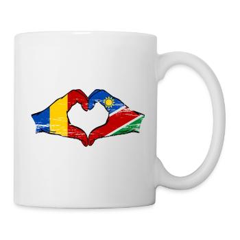 Tschad_Nairobi_Flagge_Afrika_used - Mug - white - Right