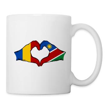 Tschad_Nairobi_Flagge_Afrika - Tasse - Weiß - Rechts