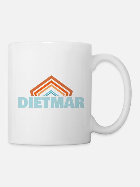 Dietmar - Tasse - Weiß