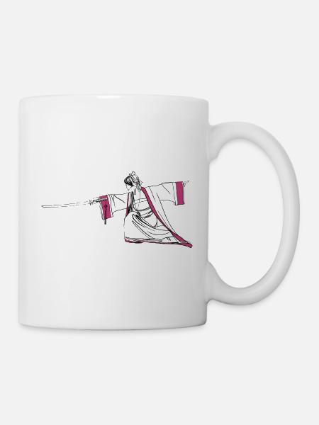 Schwert - Tasse - Weiß