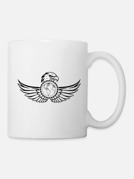 The Weld protected by an eagle - Mug - white