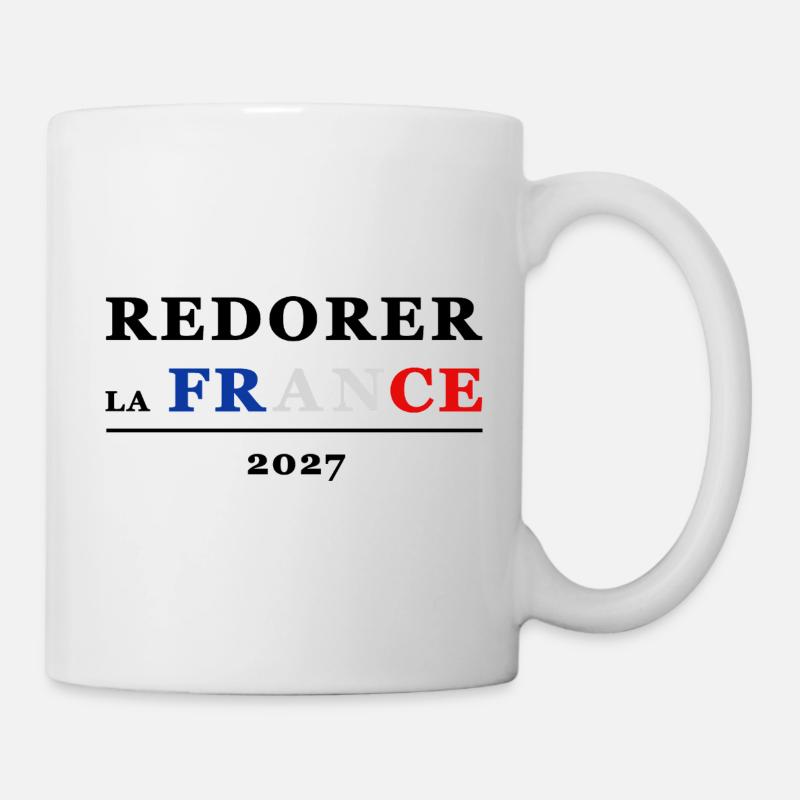 FRANKREICH WIEDERHERSTELLEN 1 - Tasse - Weiß