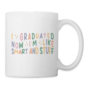 I Graduated Senior Graduation Gift Retro - Tasse - Weiß - Rechts
