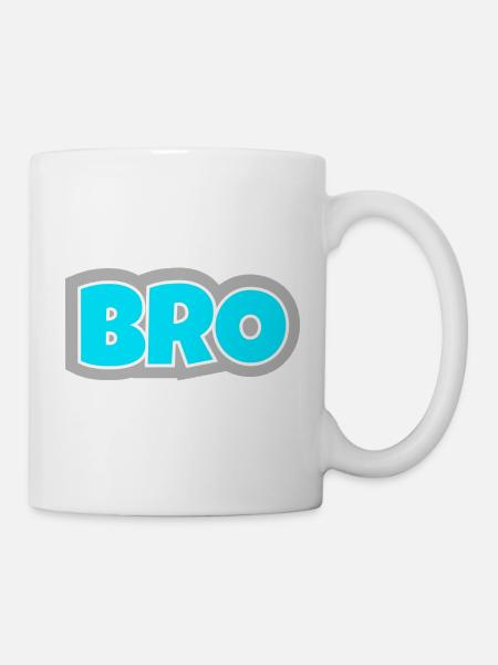 BRO - the statement for real friendship vibes. - Mug - white