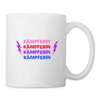 Kämpferin - Du bist stark - Du schaffst das! - Tasse - Weiß - Rechts