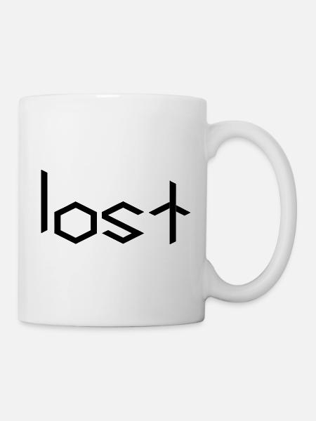 lost - Tasse - Weiß