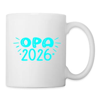 PAPI 2026 PETIT-ENFANT NAISSANCE BÉBÉ - Mug blanc - blanc - Droite