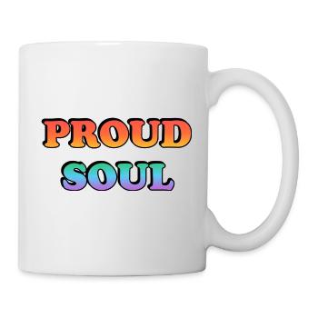 Proud Soul Gradient Typography - Mug - white - Right