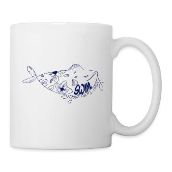Swim Your Own Way - Mug - white - Right
