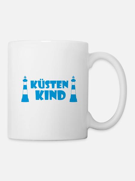 KÜSTENKIND - Tasse - Weiß