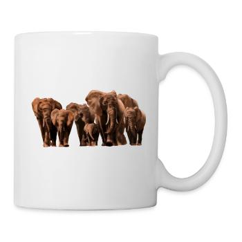Desert Elephant Coloring - Mug - white - Right