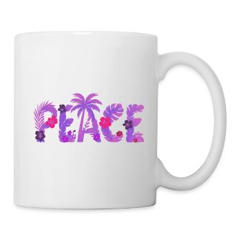 Tropical Peace - Tasse - Weiß - Rechts