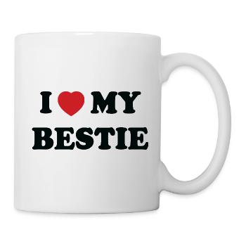 J’aime Ma Meilleure Amie - Mug blanc - blanc - Droite