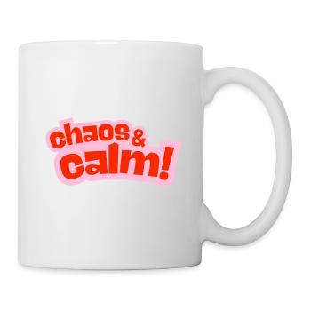 Chaos & Calm Contrast Design - Mug - white - Right