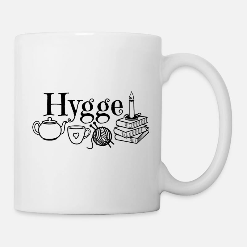 Hygge Motifs - Mug - white