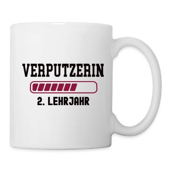 Apprenticeship plasterer 2nd year of apprenticeship plasterer apprenticeship - Mug - white - Right