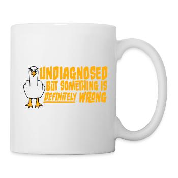 Undiagnosed But Something Is Definitely Wrong Seagull - Mug - white - Right