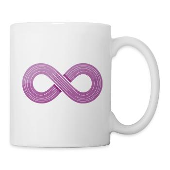 Infinity Flow – Symbol der Agilität - Tasse - Weiß - Rechts