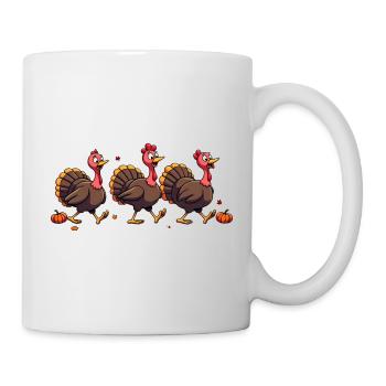 Thanksgiving Truthahn Baby - Tasse - Weiß - Rechts