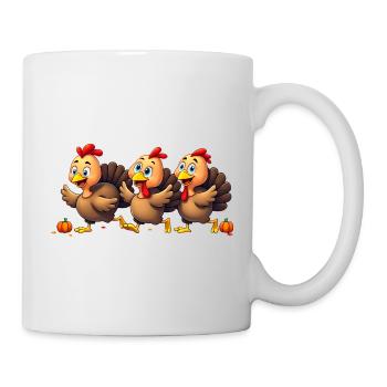 Thanksgiving Truthahn Baby - Tasse - Weiß - Rechts