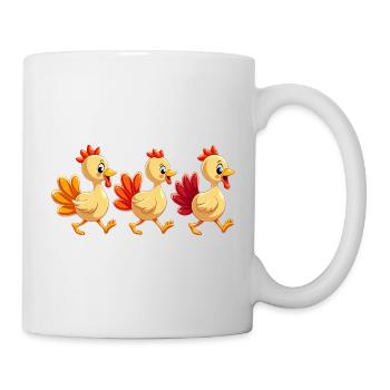 Thanksgiving Truthahn Baby - Tasse - Weiß - Rechts