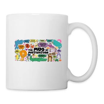 Coupe de motivation - Mug blanc - blanc - Droite
