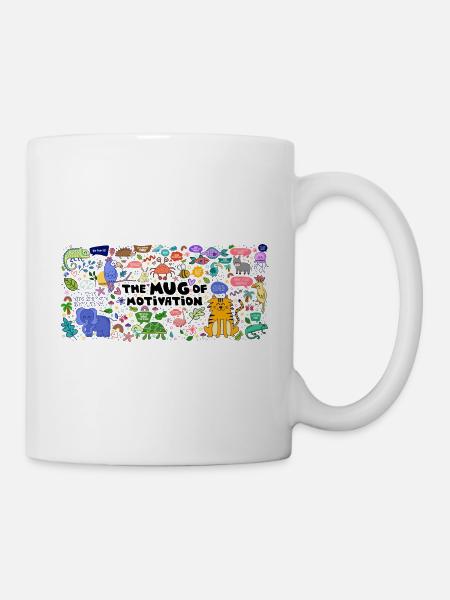 Tasse der Motivation - Tasse - Weiß