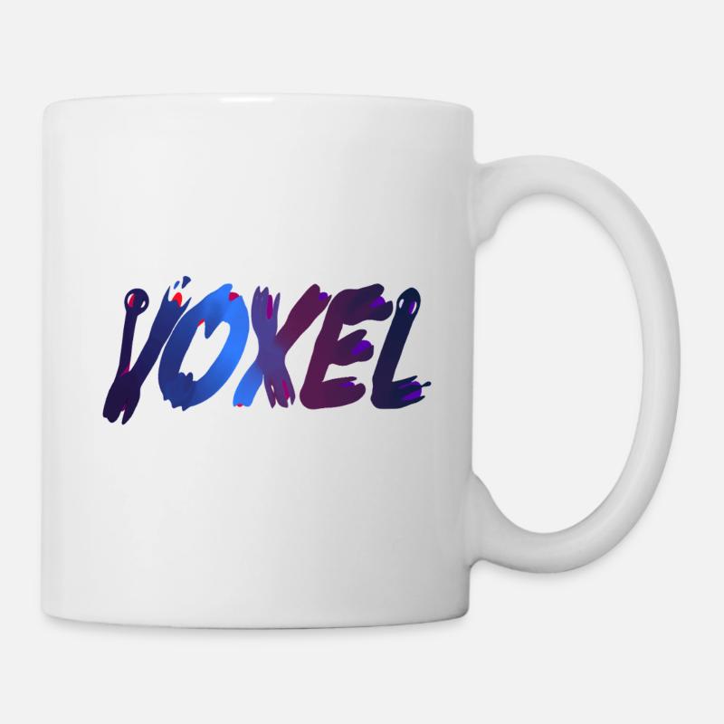 Voxels - Mug blanc - blanc