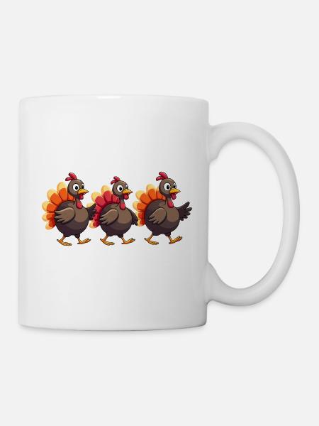 Thanksgiving Truthahn Baby - Tasse - Weiß