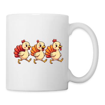 Thanksgiving Truthahn Baby - Tasse - Weiß - Rechts