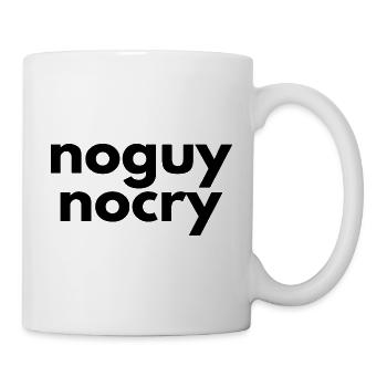 noguy nocry - Design par Vany écrit - Mug blanc - blanc - Droite